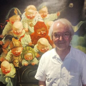 Martin Turner in der Yana Rishe Ausstellung "Der Illusionist"