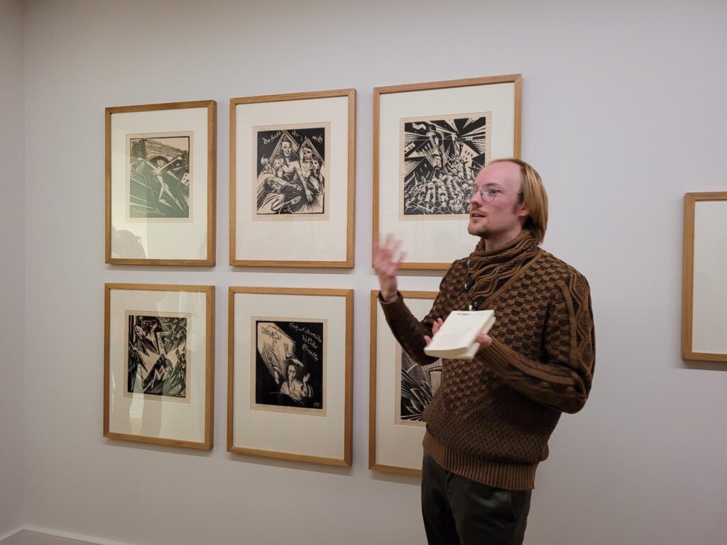 Führung Alexander Steinmüller durch die Sonderausstellung Kunstvilla