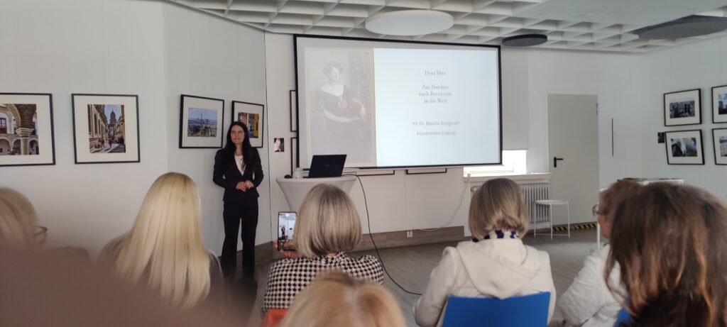 Vortrag von Natalie Gutgesell über Dora Hitz